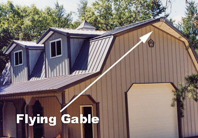 Flying Gable Roofs